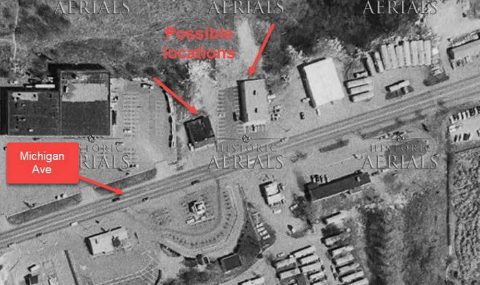 Jacks Drive-In Applicance Store - 1970 (newer photo)